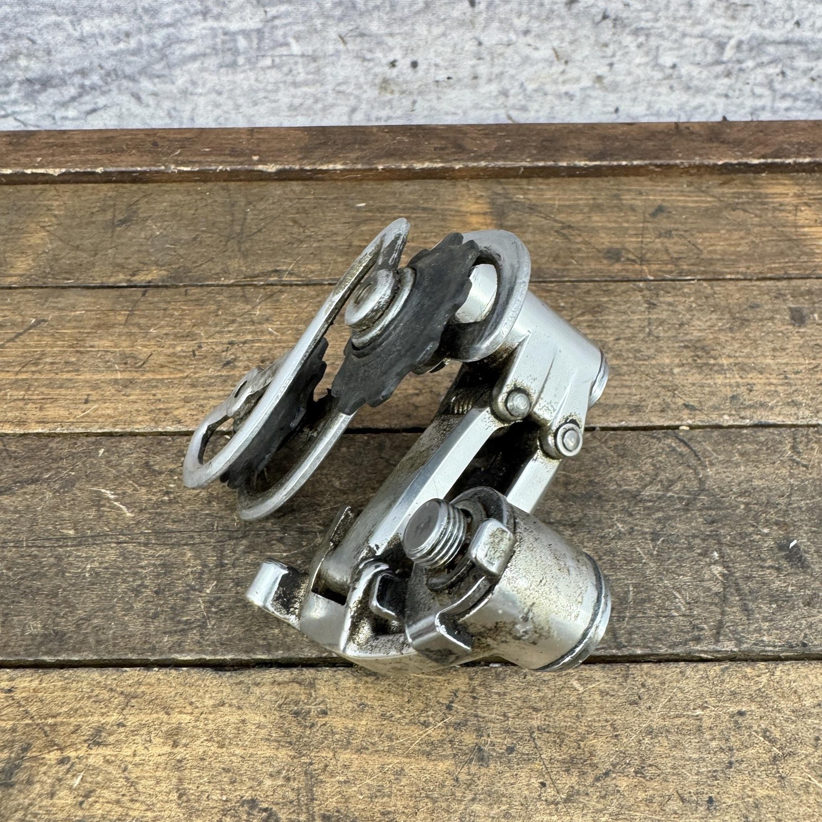 Vintage Shimano Crane Rear Derailleur Bolt-On Silver Japan 1970s 220g Road Bike