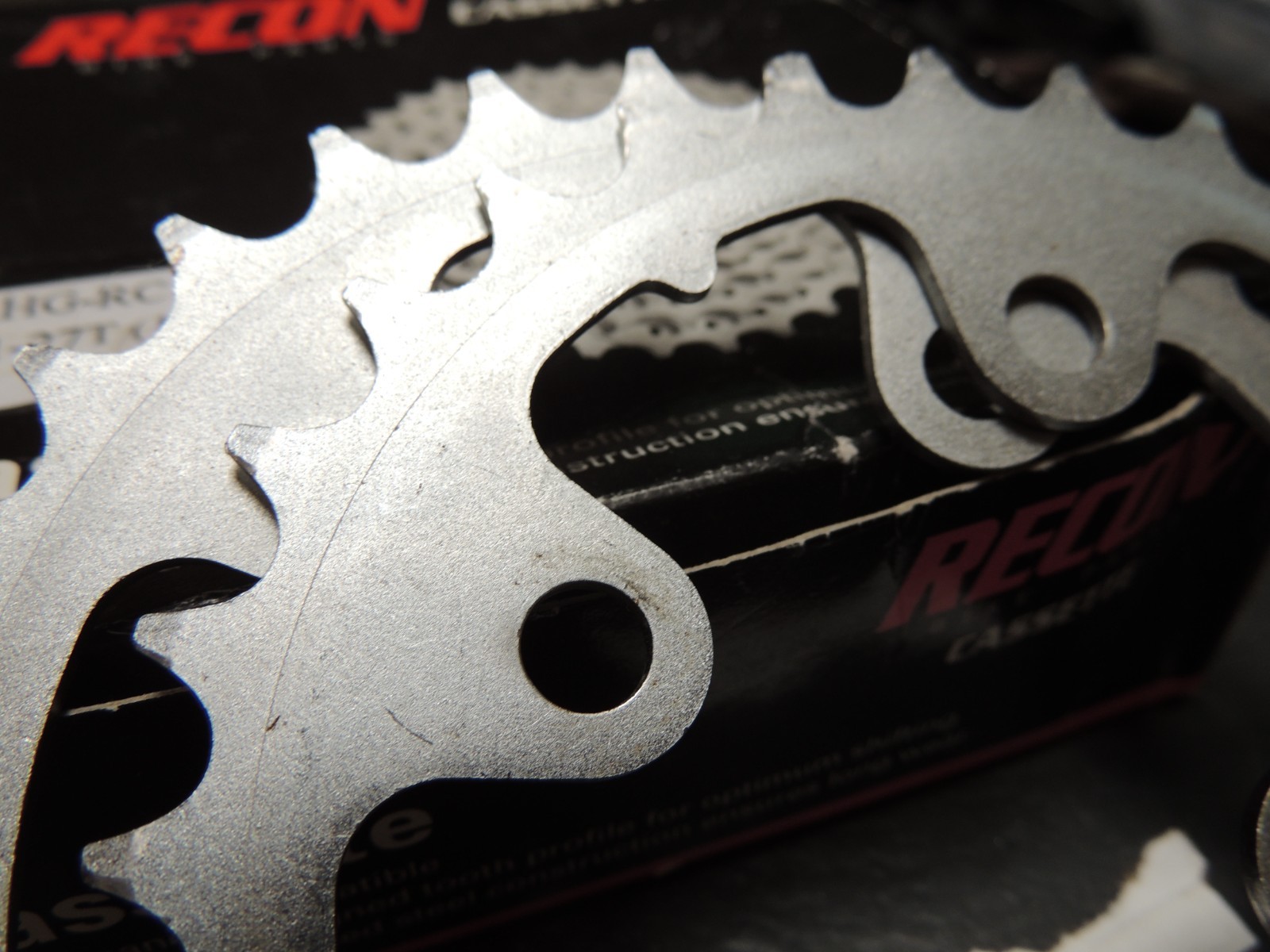 TWO Vintage Chainrings 74mm bcd 30t Stainless Steel Sram Shimano MTB ROAD