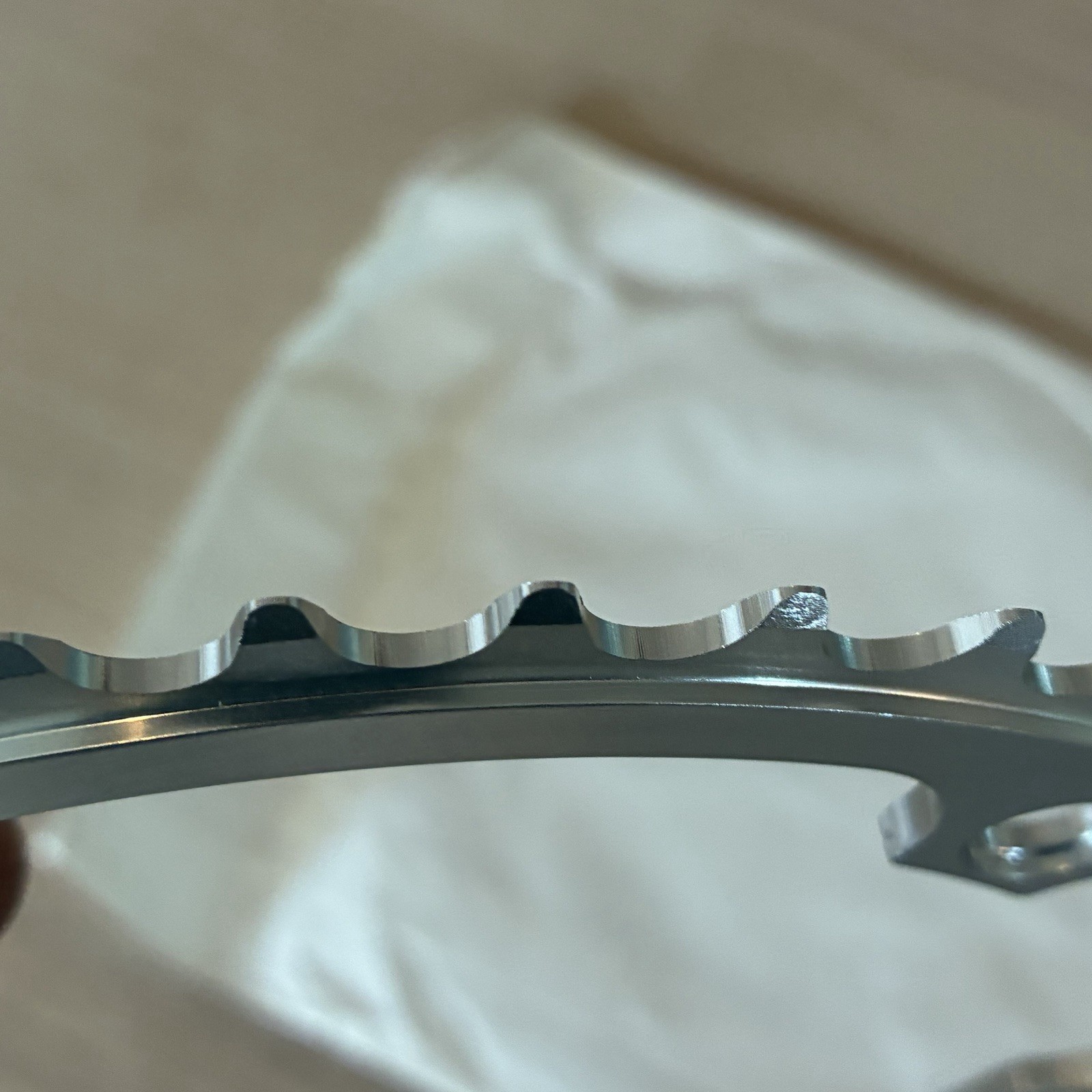 New Old Stock Campagnolo Record 9 / 10 Speed Chainring 42 Tooth x 135 mm BCD