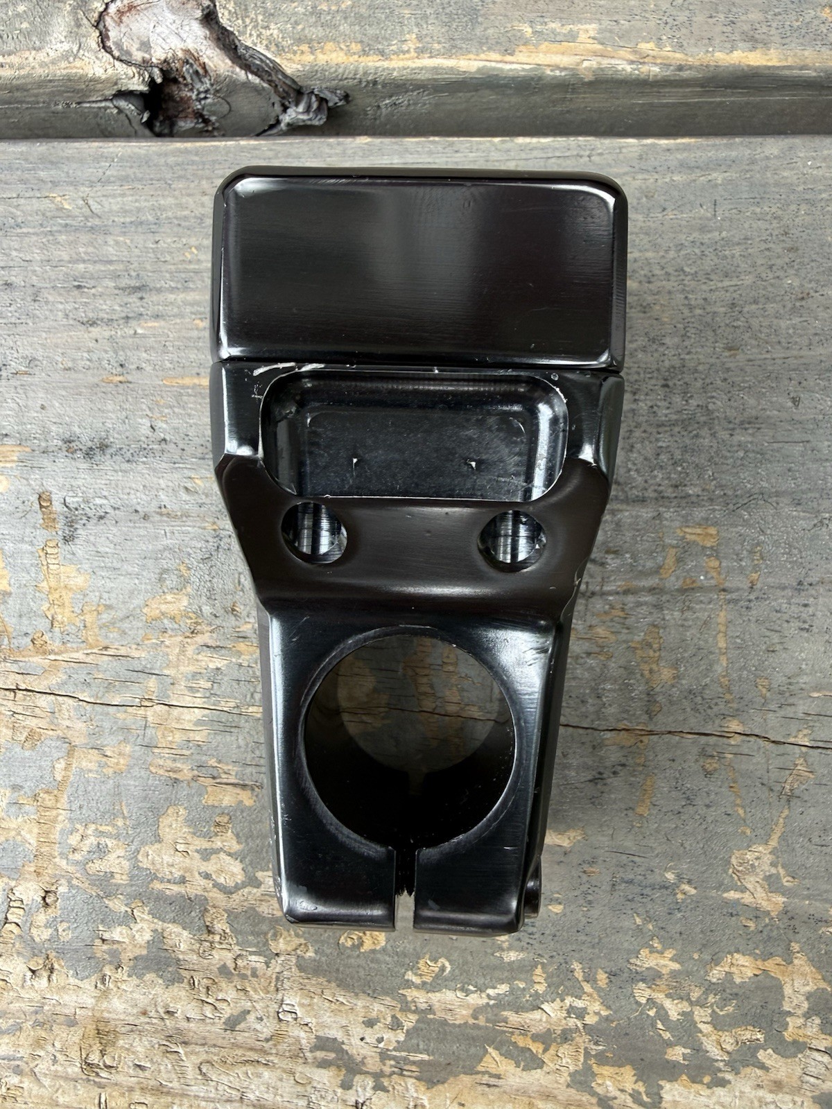 Adventure Components AC 1 1/8 Threadless BMX Front Load Stem Black Mid School