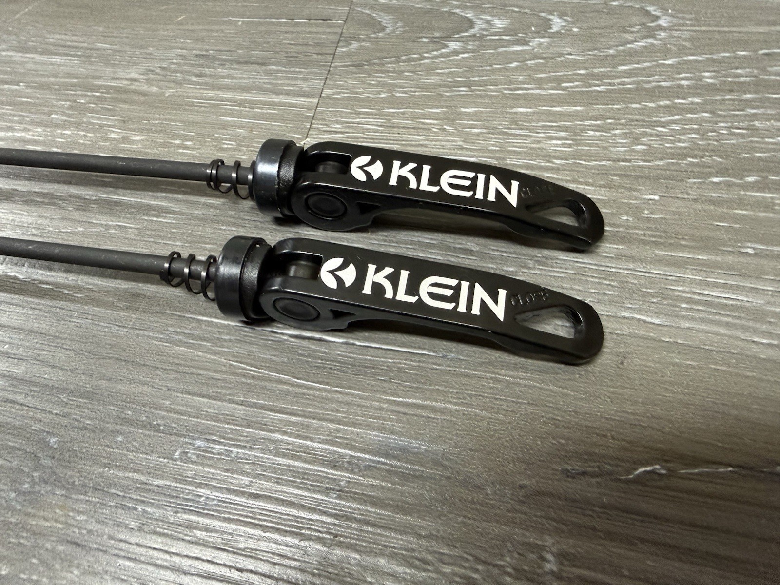 Klein Repop Ano Black Bicycle Quick Release Skewer Set 100 130 / 135