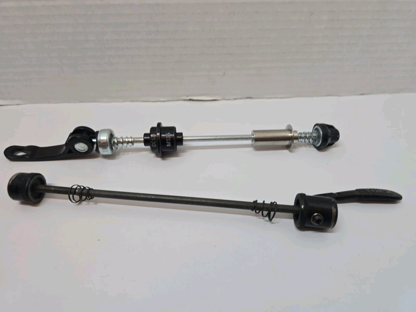Bicycle Quick Release Skewer Lot 2 QR Axles R130 M135 Tacx & Unbranded