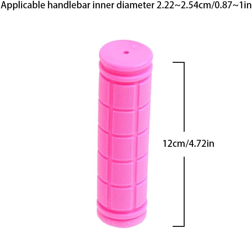 Kids Bike Handlebar Grips Anti Slip Rubber 1 Pair BMX MTB