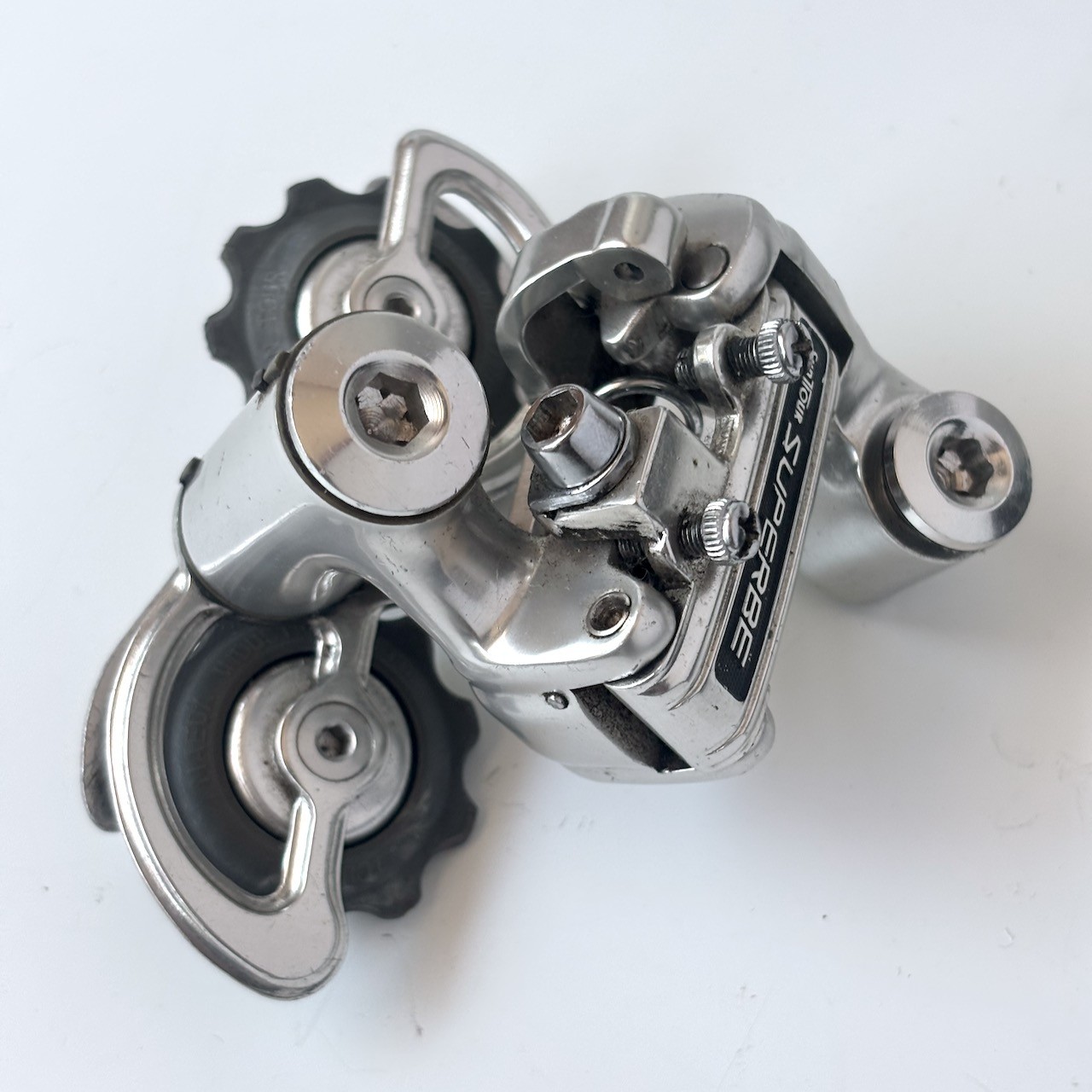 Suntour Superbe Pro (3100) short cage rear derailleur silver 1977