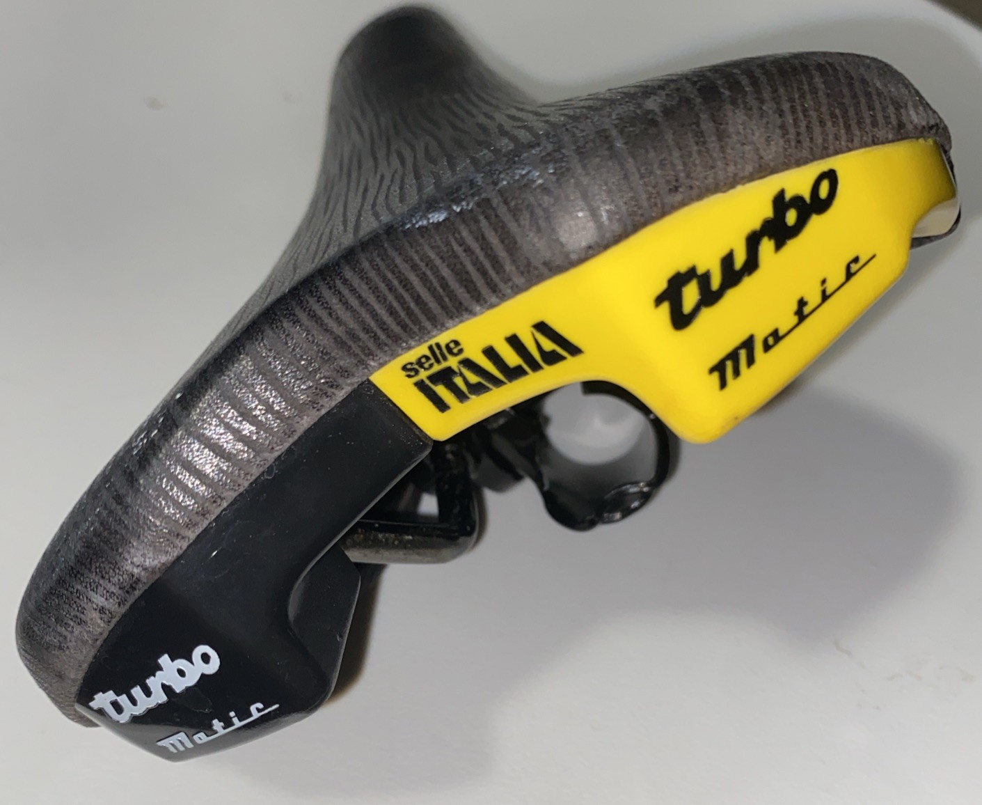 Selle Italia Turbo Matic Bicycle Saddle Yellow Turbomatic Bike Seat
