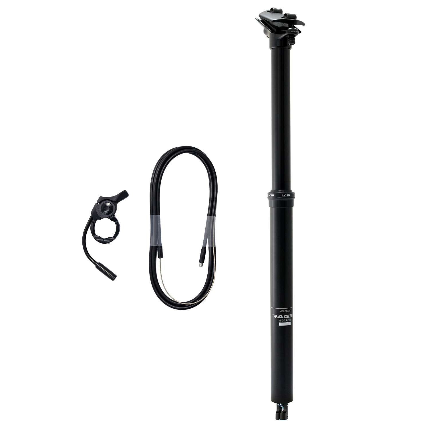Kind Shock KS Rage-i 30.9x535mm Travel: 190mm Remote Dropper Seatpost