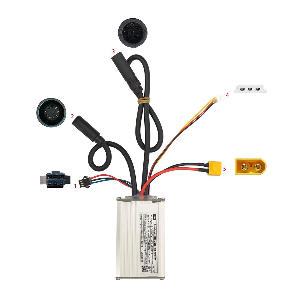 Brushless Motor Controller JH3AZ7970DZJGM 36V 15A Electric Bike Conversion Kit