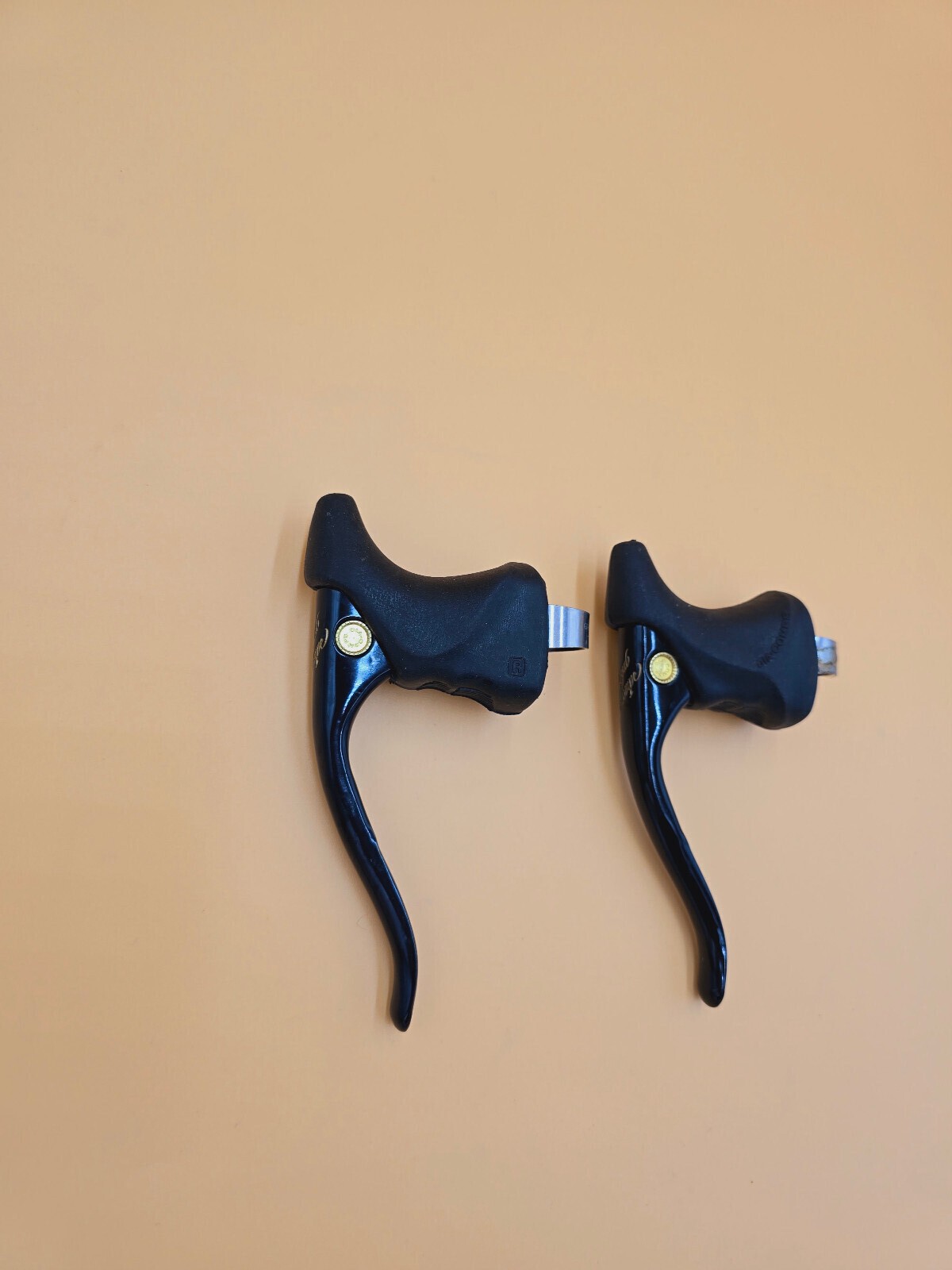 Dia Compe Royal Gran Compe 400 Brake Levers Black Gold Black Brake Lever Vintage