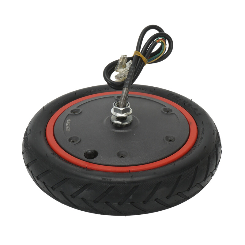 350W Front Motor Wheel Solid Tyre Assembly for Xiaomi M365Pro Electric Scooter
