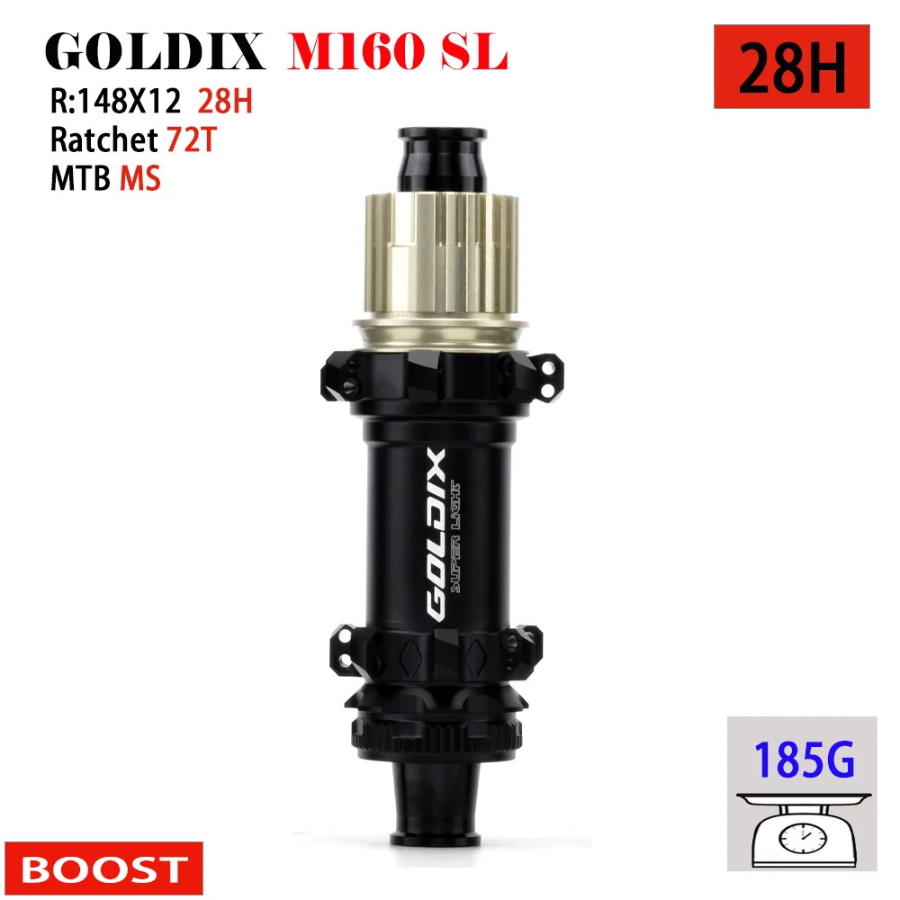 28 Holes MTB BOOST Bicycle Hub 6 Bolt Center Lock Disc Ratchet 72T for SHIMANO