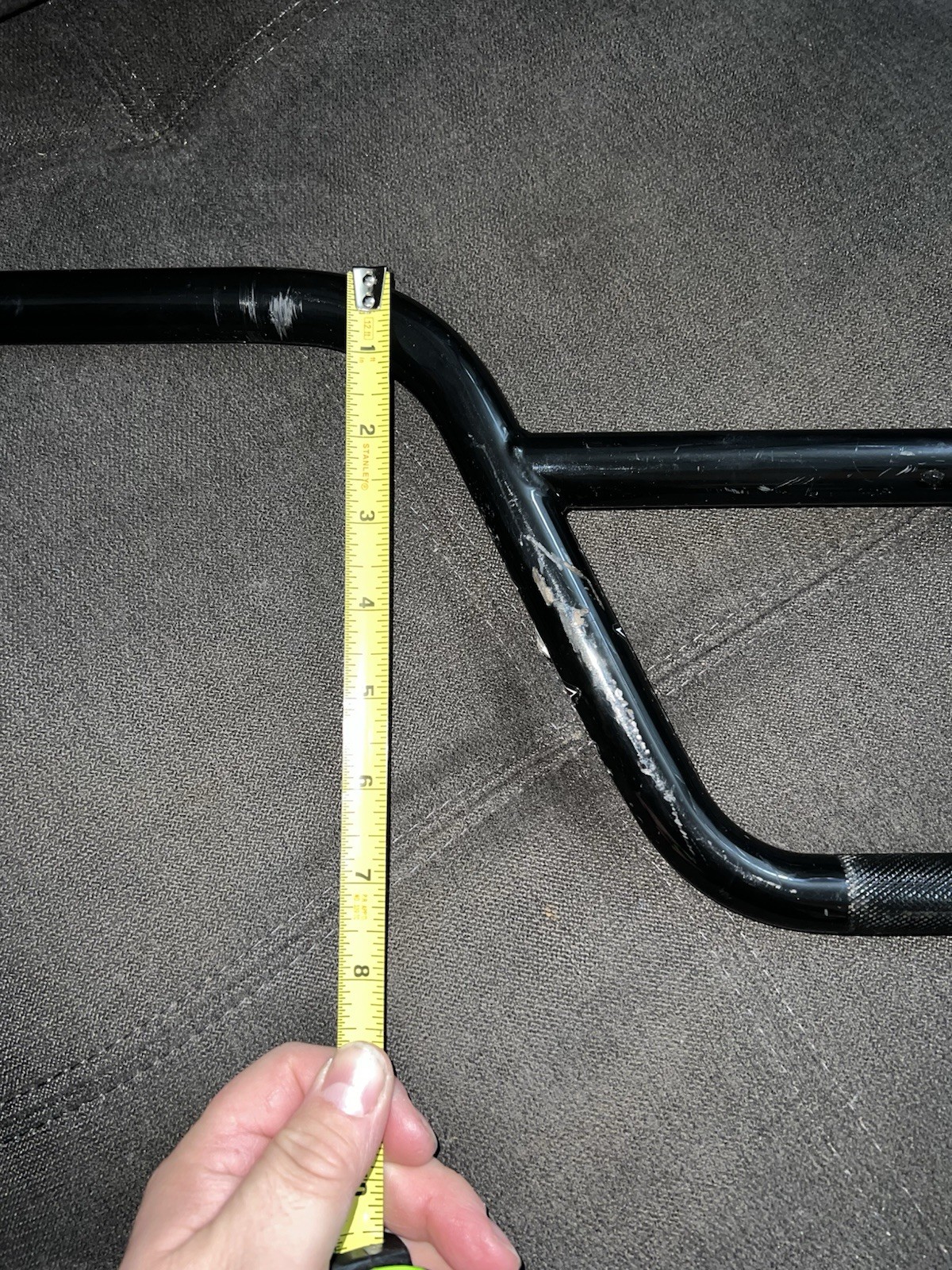Kink Grizzly BMX Black Powder Coated Handle Bars Dave Osato Bicycle Vintage
