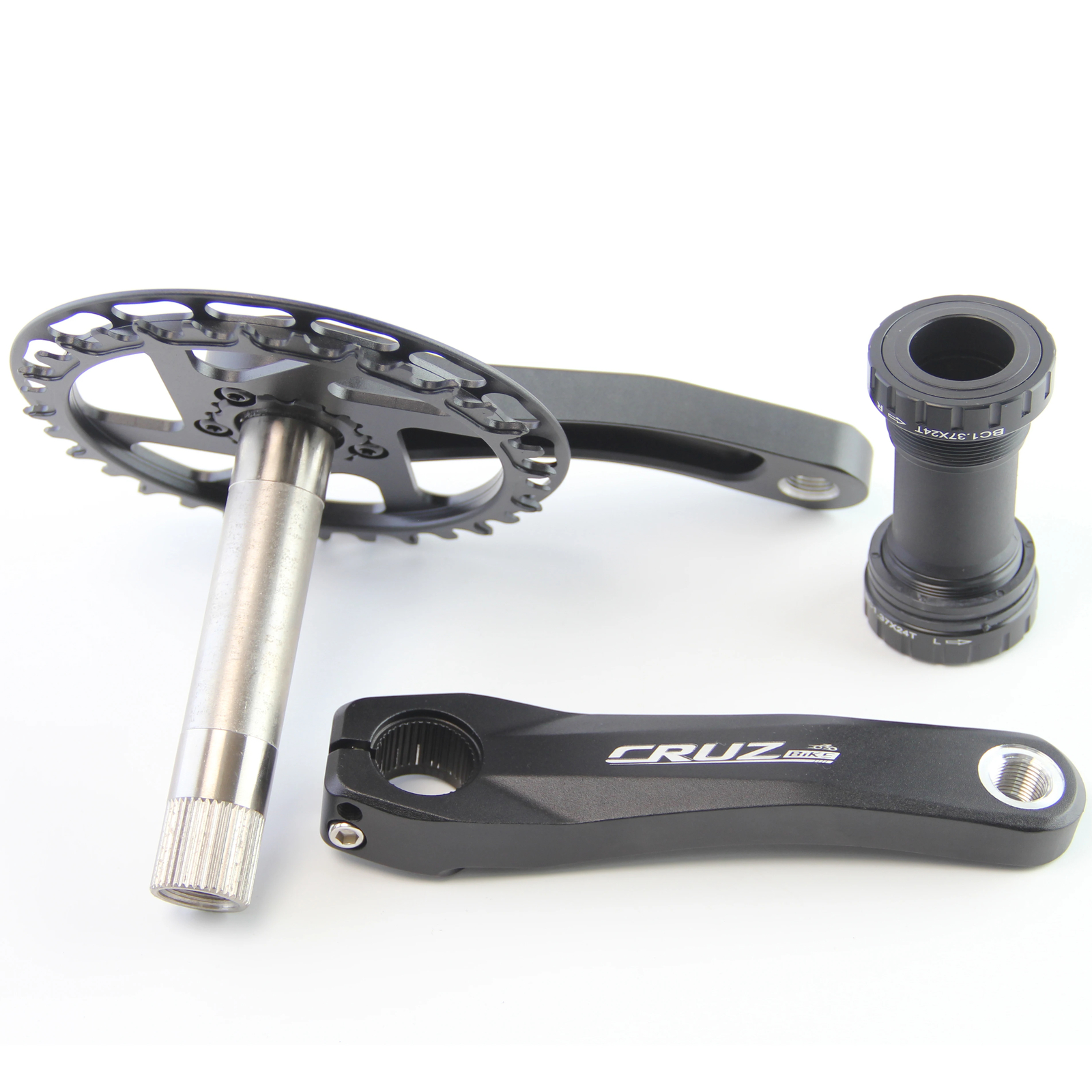 Kids Bicycle Cranksets 89/98/110/127/140/150mm MTB Child Bike Crank Arm 9-12S