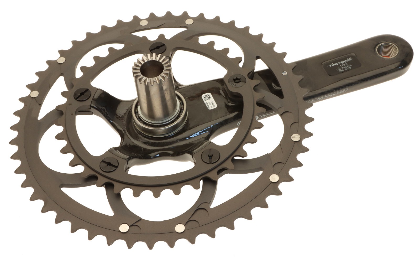 Campagnolo Super Record Crankset 50/34T Compact 11s 172.5mm ’09 Ultra-Torque NEW