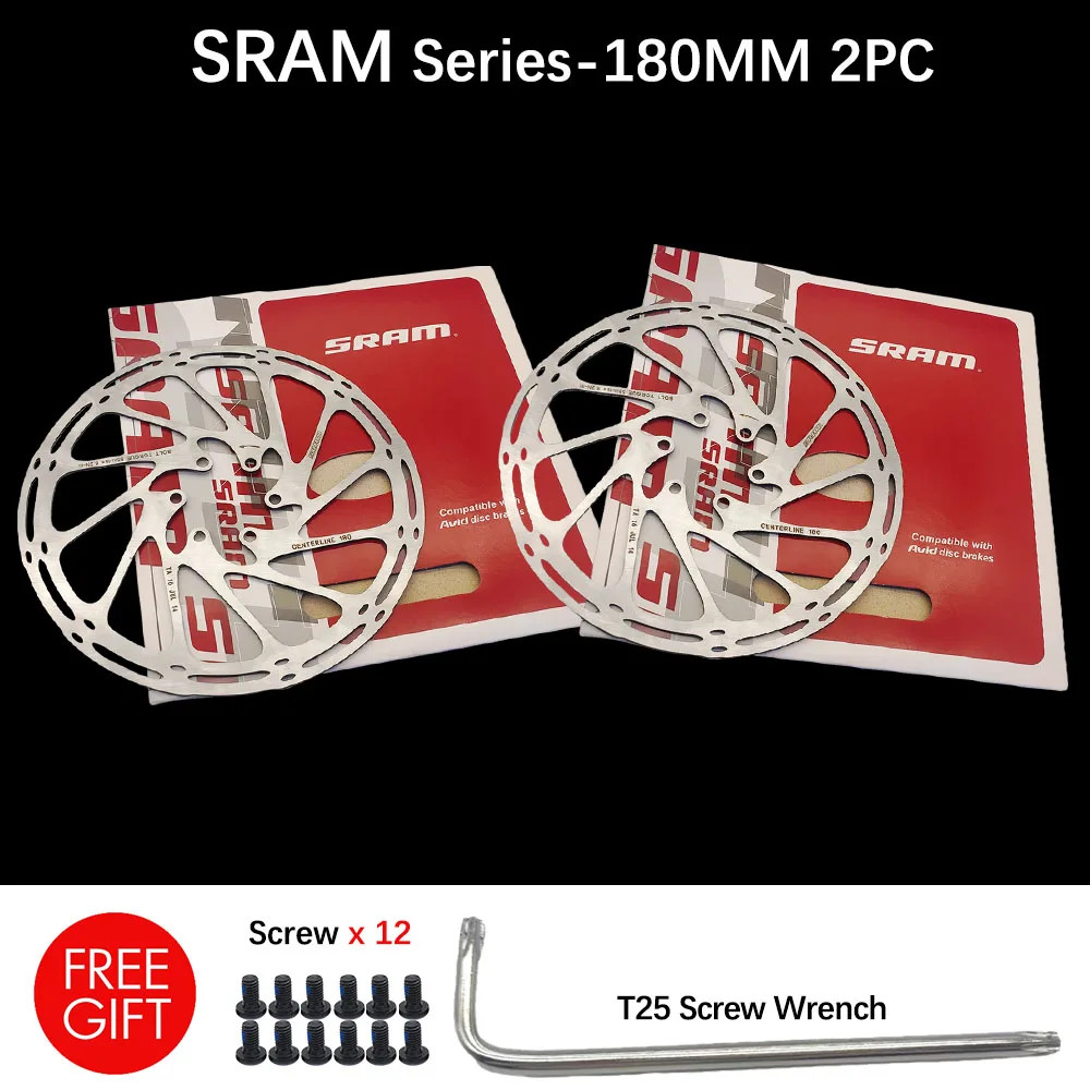 Bike Hydraulic Disc Brake Rotor 160 180 203mm with Bolts MTB Road Scooter