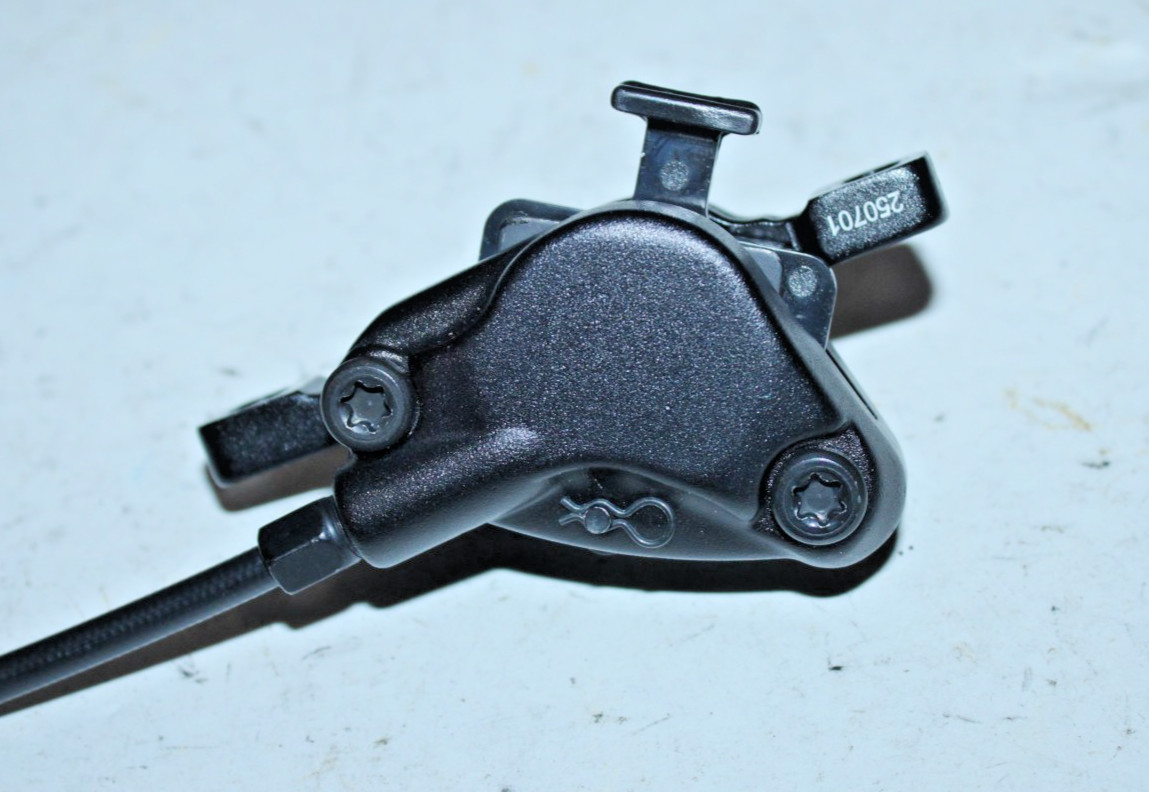 Rush CStar Hydraulic Disc Brake Caliper Lever Set Black 74mm Post Mount Road MTB