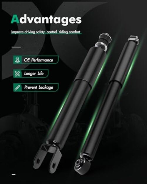 Shocks,SCITOO Front Rear Gas Struts Shock Absorbers Accessories Fit for 2000
