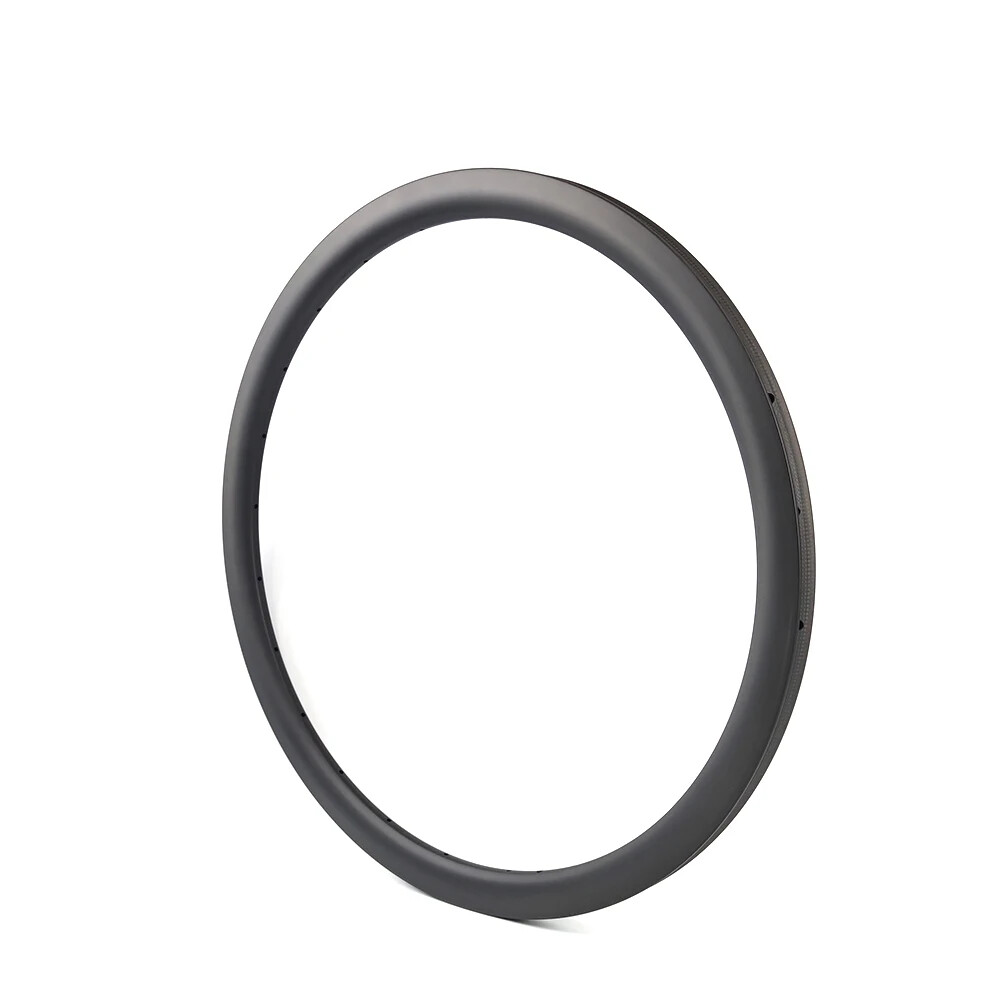 700C Road Bike Carbon Rim Tubular Bicycle Wheel Matte Glossy Finish 24 28 32 36H