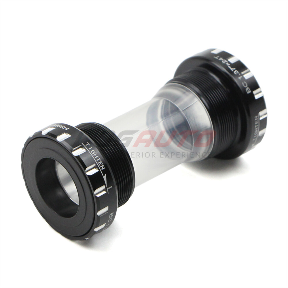 68/73mm Ceramic Bottom Bracket Threaded Bearing Hollowtech MTB Bike W/ 2 Spacer