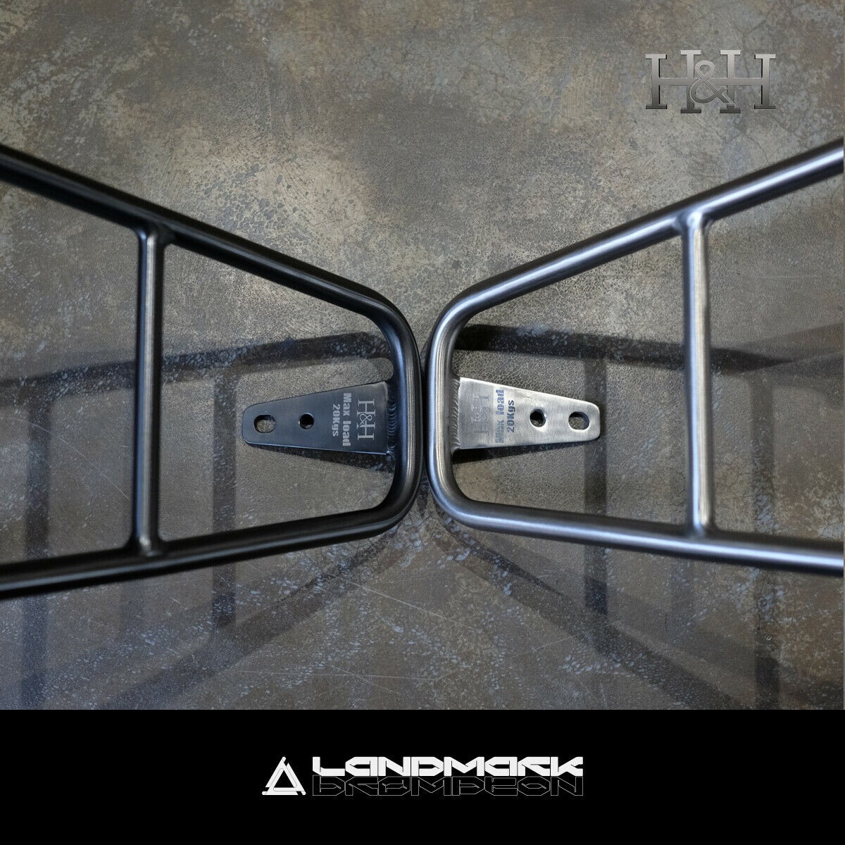 H&H/Titanium rear rack for Brompton