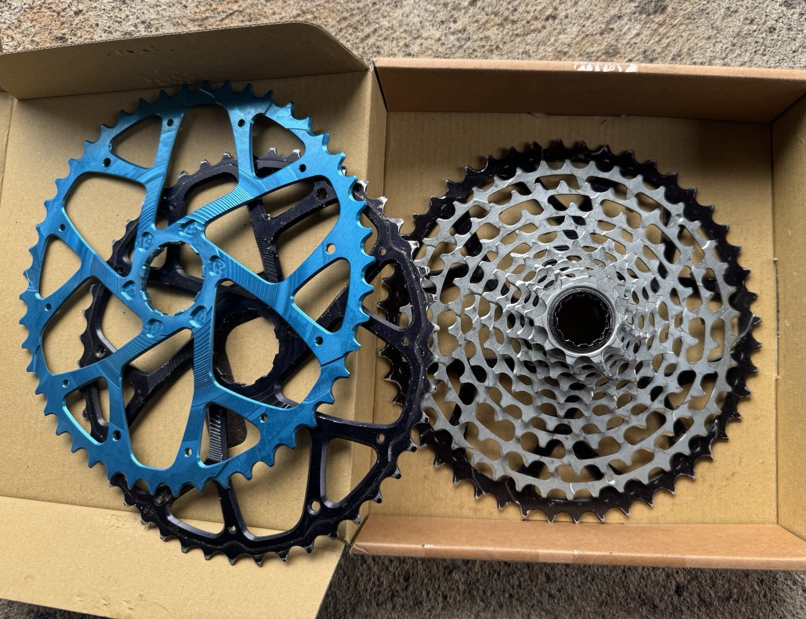 Garbaruk Wide-Range 11 Speed Cassette SRAM XD 10-48 + Extra Cogs 46 XX1 299g