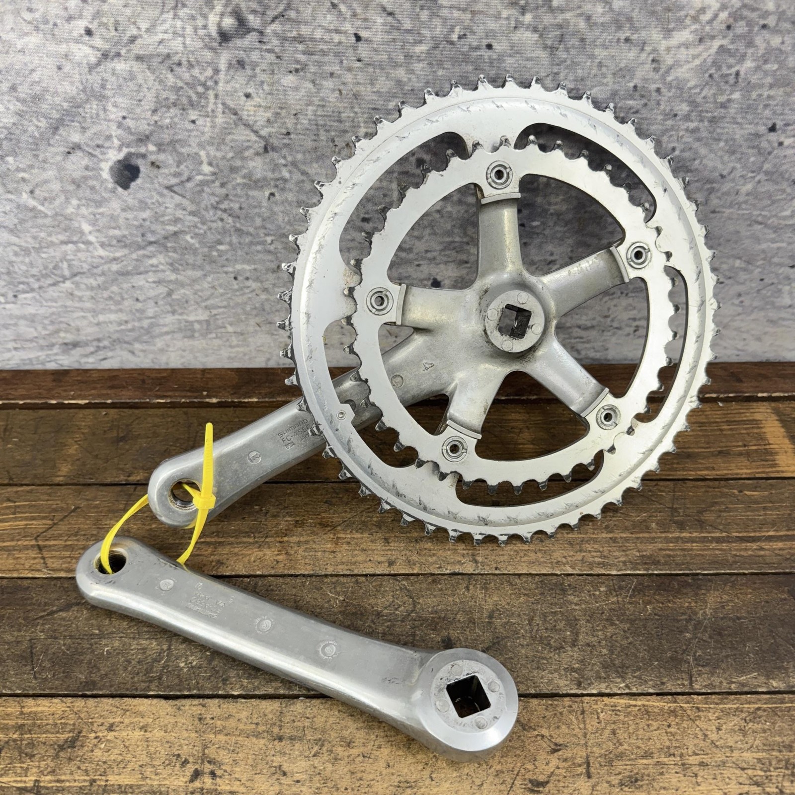 Vintage Shimano RX100 Crank Set FC-A550 170 Mm 53 39t Double 130 BCD Road Bike