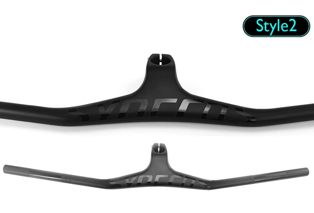 740mm Full Carbon Fiber MTB Bicycle Handlebar Integrated Handlebar 70-110mm