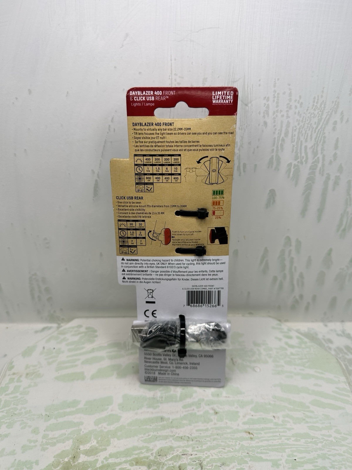 Blackburn Dayblazer Front and Rear Bike Light Set One Size