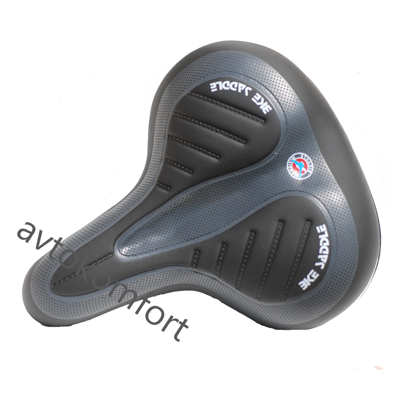 Wide Comfort Bicycle Saddle – 20cm Extra Soft Thick Foam Seat for Cruiser/MTB/BM