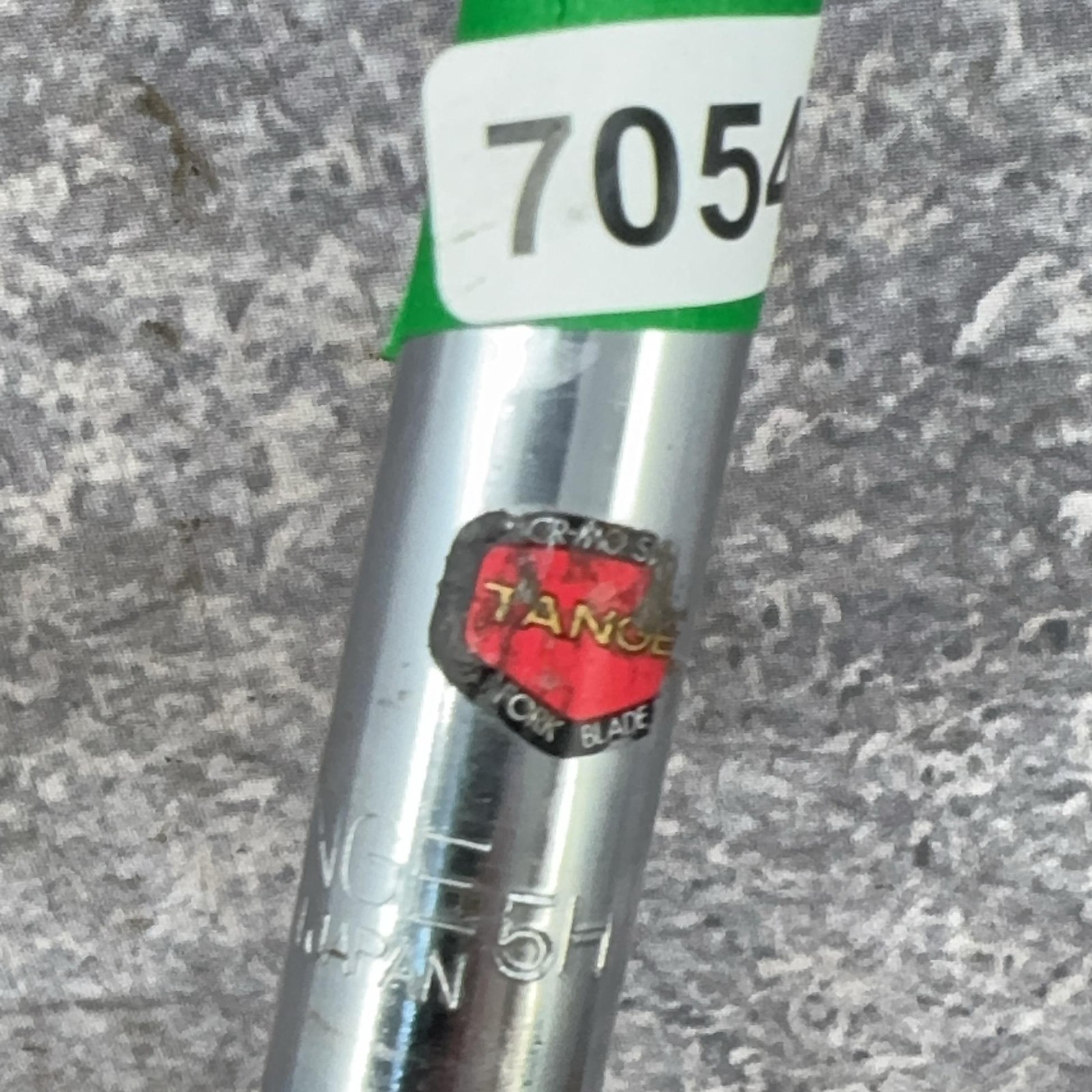 Vintage Tange TR 700c Fork 1 In Threaded Road Lugged Chrome Japan Stee80s