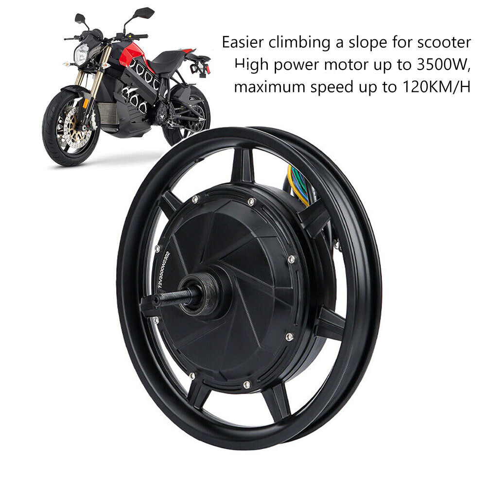 14 inch 36V-72v Electric Bicycle Motor Kit 1500W-3500W 120km/h Hub Motor