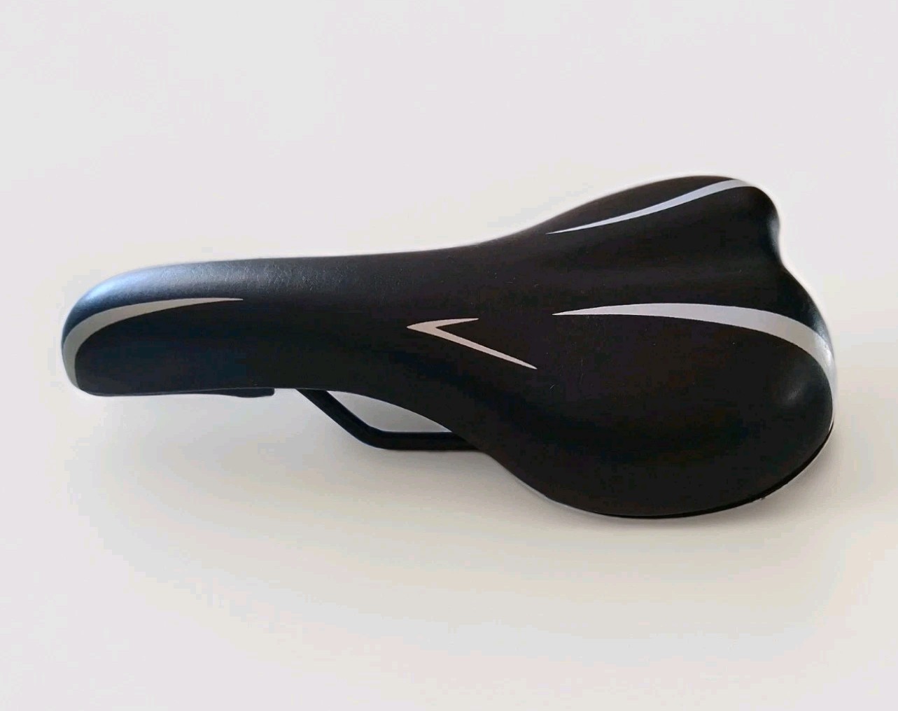 BMX Unisex Bike Seat 10.50” Long All Black Sleek Design