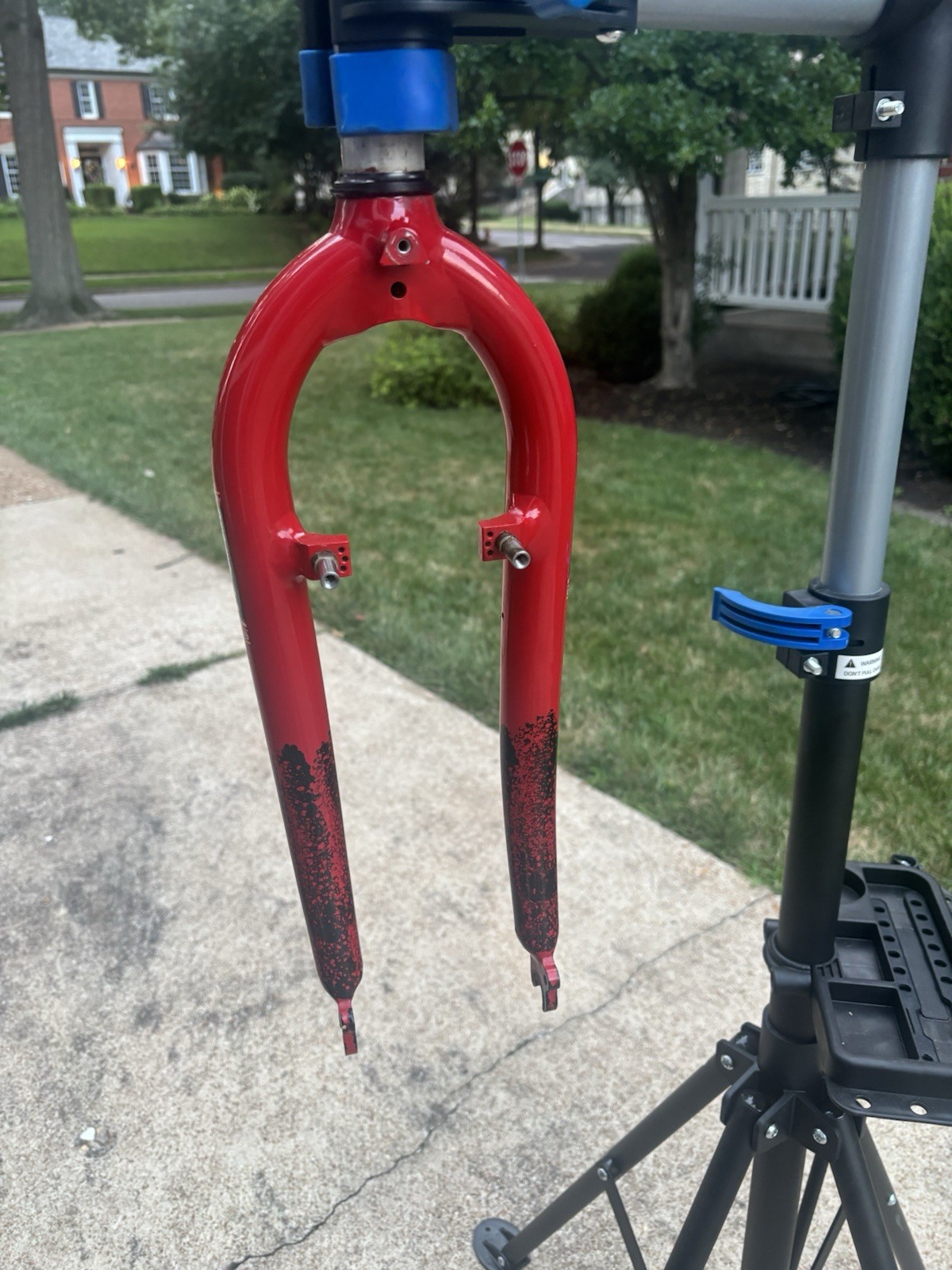 Cannondale Pepperoni 1 1/4 Threaded Steerer Aluminum Fork – Red