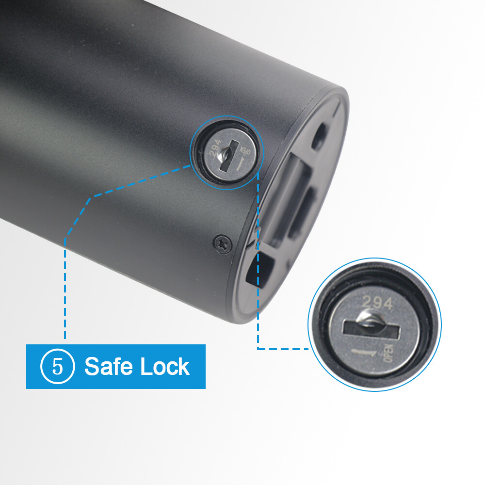 UPP Mini Water Bottle Li-ion Ebike Battery 36V 48V 7Ah 10.5Ah for 50W-500W Motor
