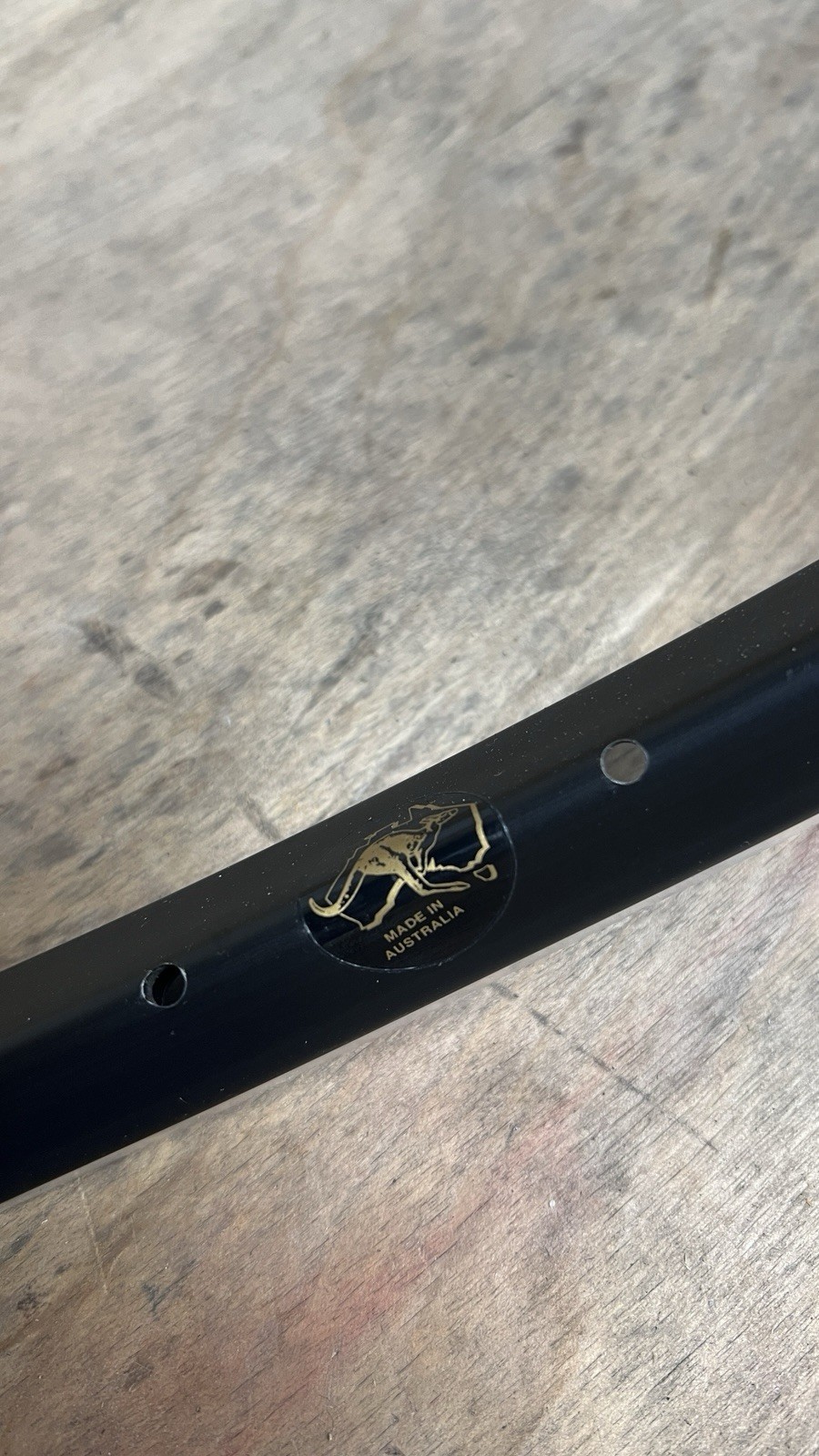 Velocity Aeroheat MTB 26” Rim 32h Black Machined Sidewall Australia