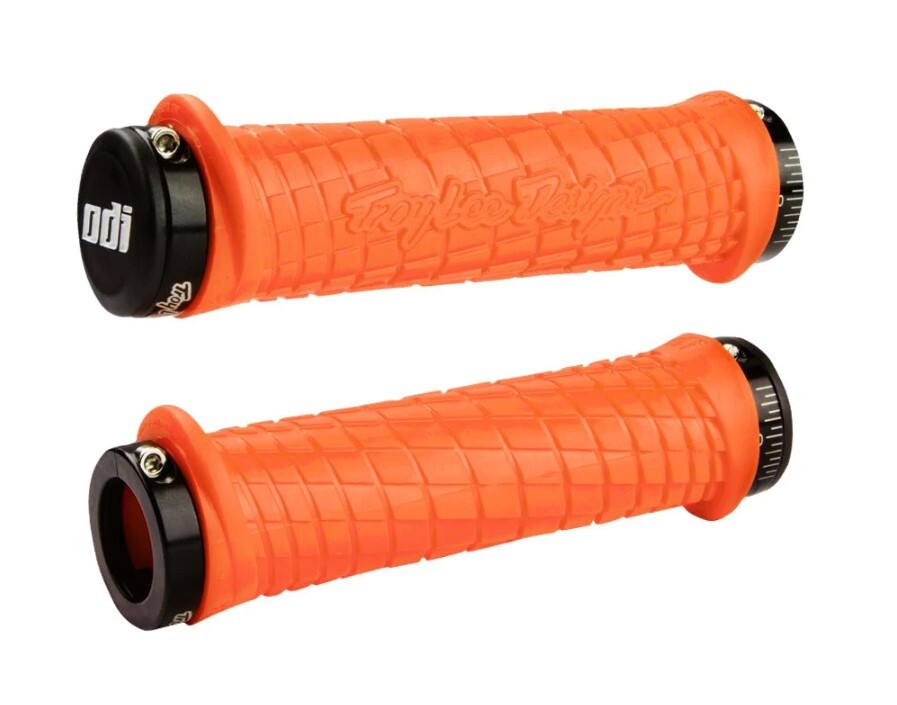 ODI TROY LEE DESIGNS SIGNATURE SERIES LOCK-ON MTB HANDLEBAR GRIPS 130MM NEW