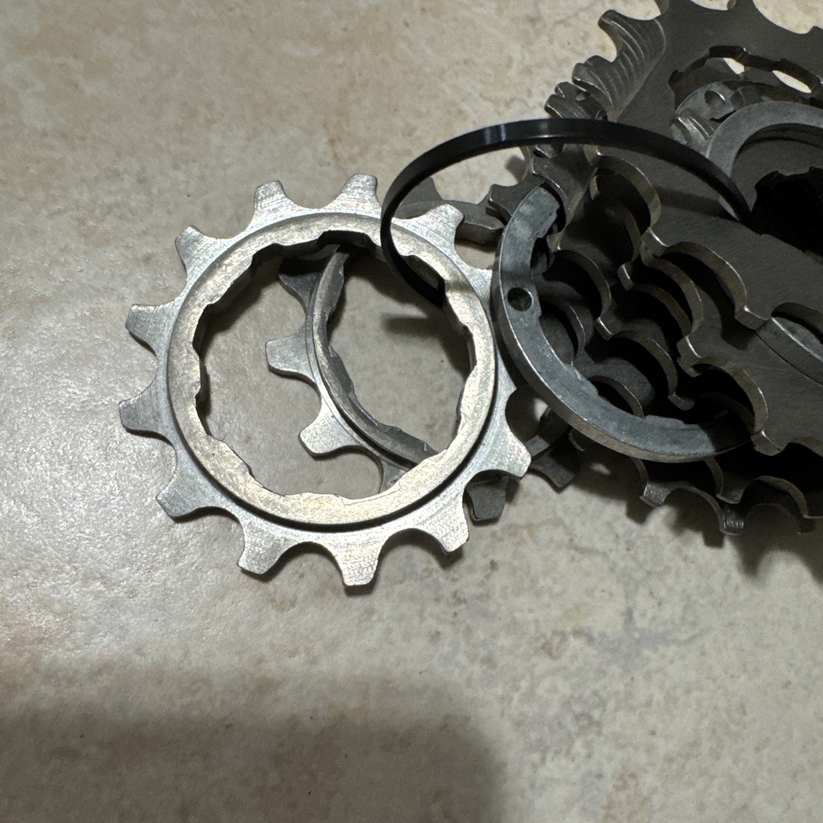 Vintage 8 speed Action-Tec Shimano Compatible Titanium Cassette 12-19 T