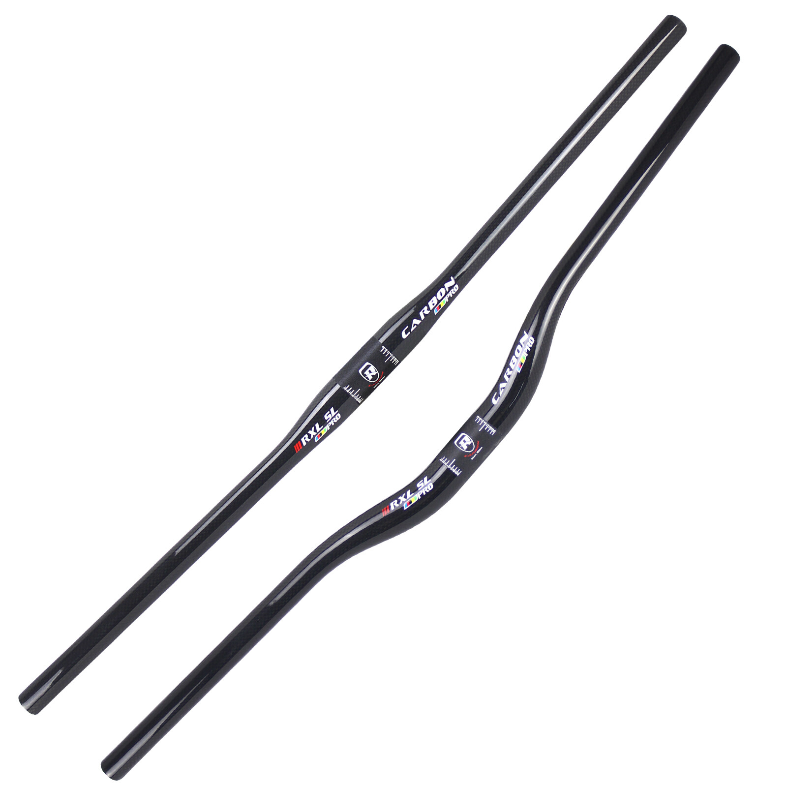 31.8 MTB Mountain Bike Handlebar Carbon Downhill Cycling Flat Riser Bar Handle