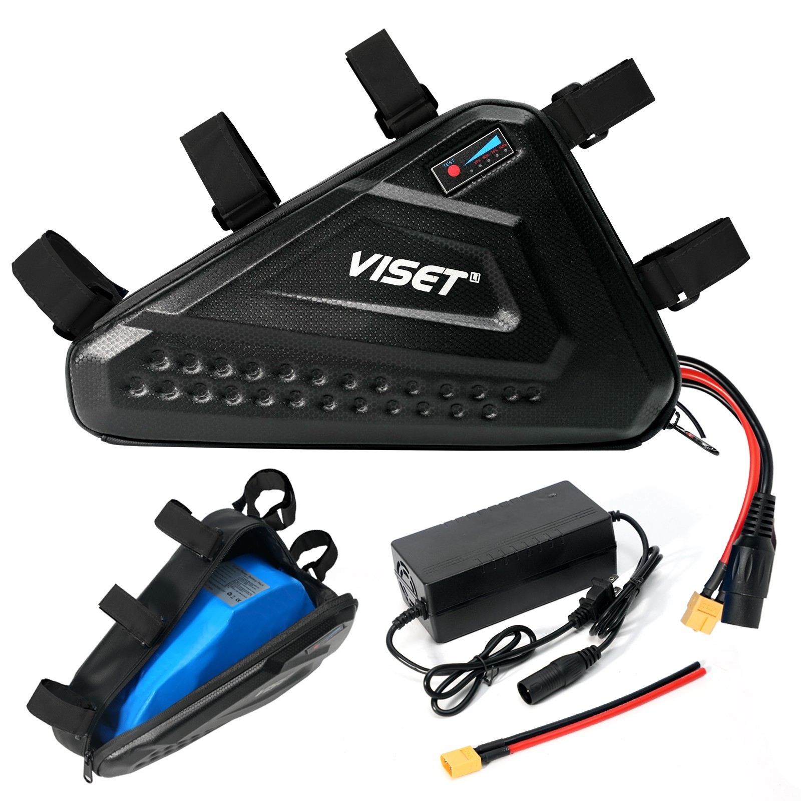 VISET 36v 20ah ebike battery VISET Electric Battery for 100W-800W Ebike 20A BMS