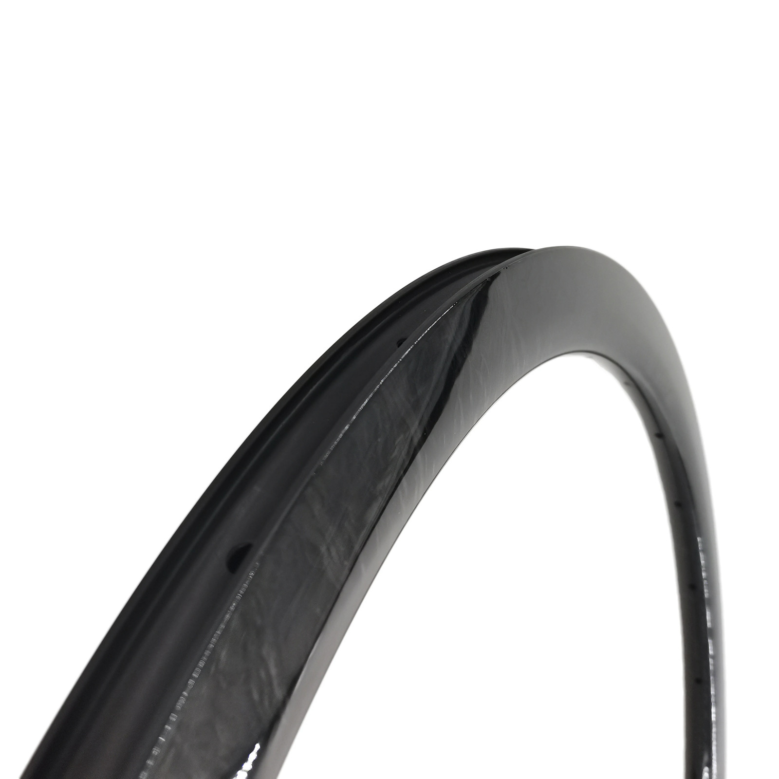 700C 25mm Wide 45/55mm Depth Asymmetric Carbon Road Bicycle Rim Disc Brake Ring