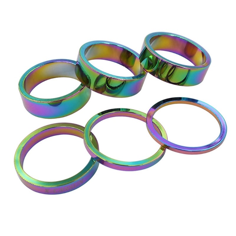 Bicycles Rings Gaskets Front Fork Washer Road Bikes Cycling Handlebar Spacers