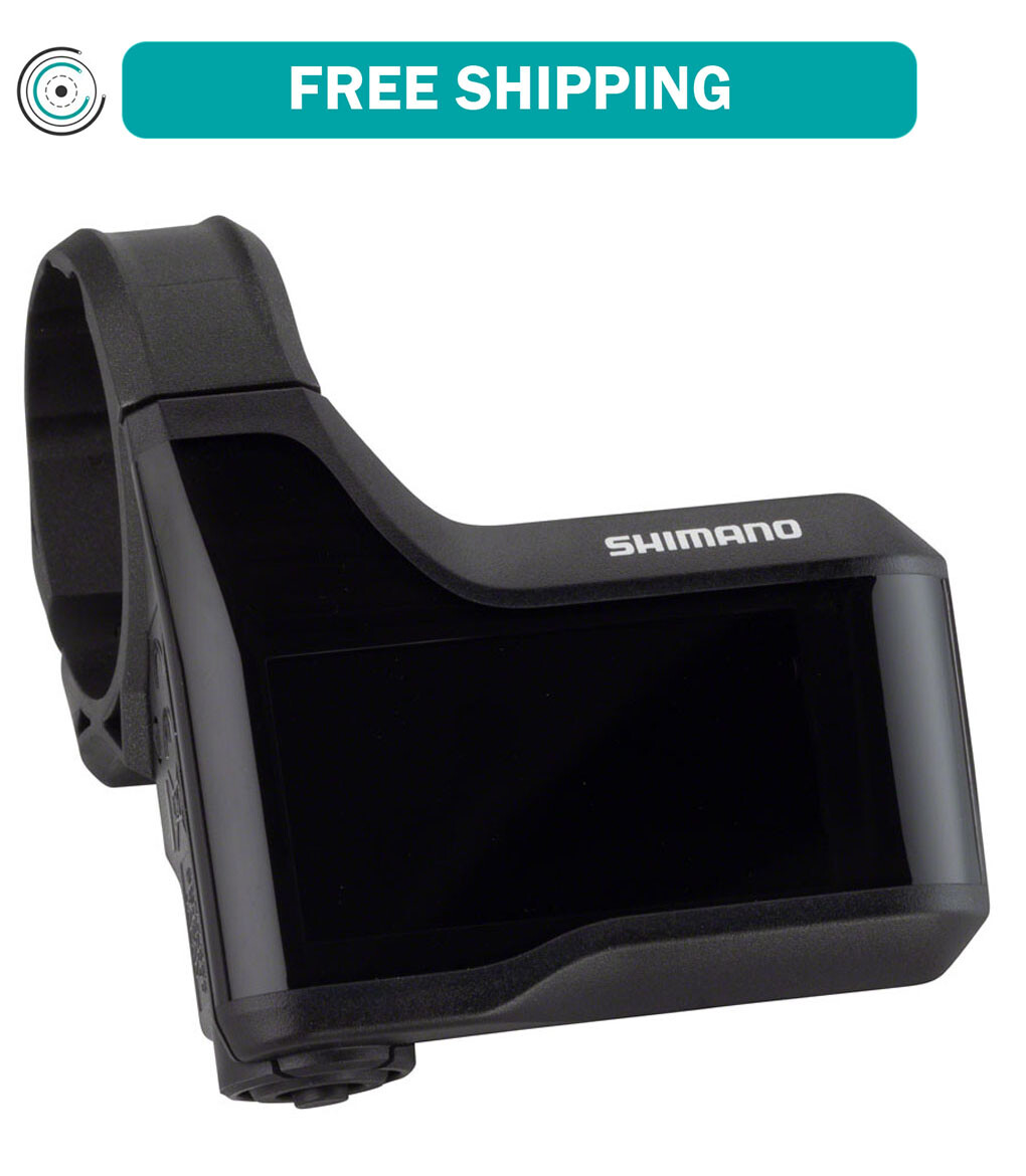 Shimano STEPS SC-E8000 Display with clamps for 31.8 and 35.0 handlebars