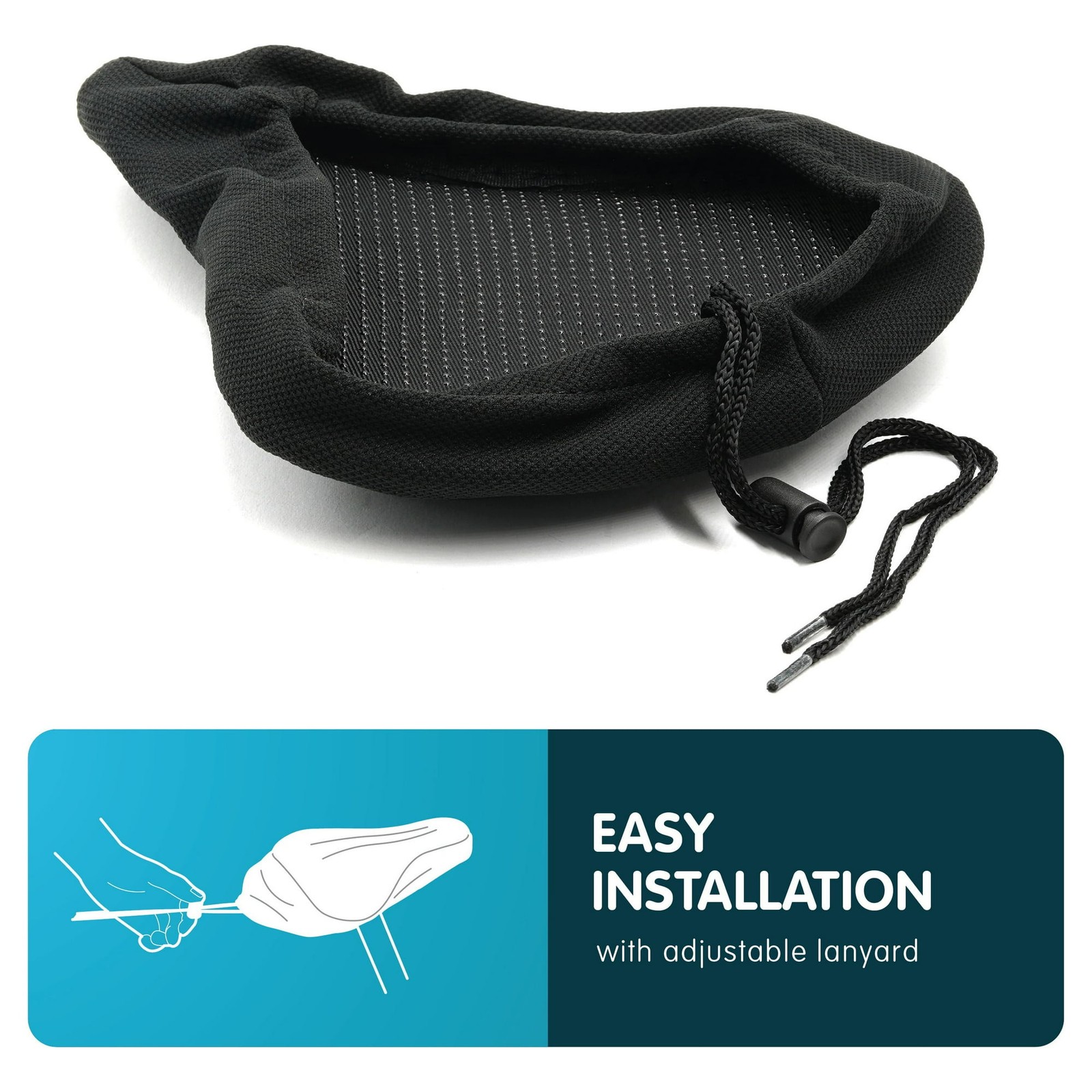 Selle Royal Video Gel Bike Seat Cover (Wide, Unisex – Men, Women)
