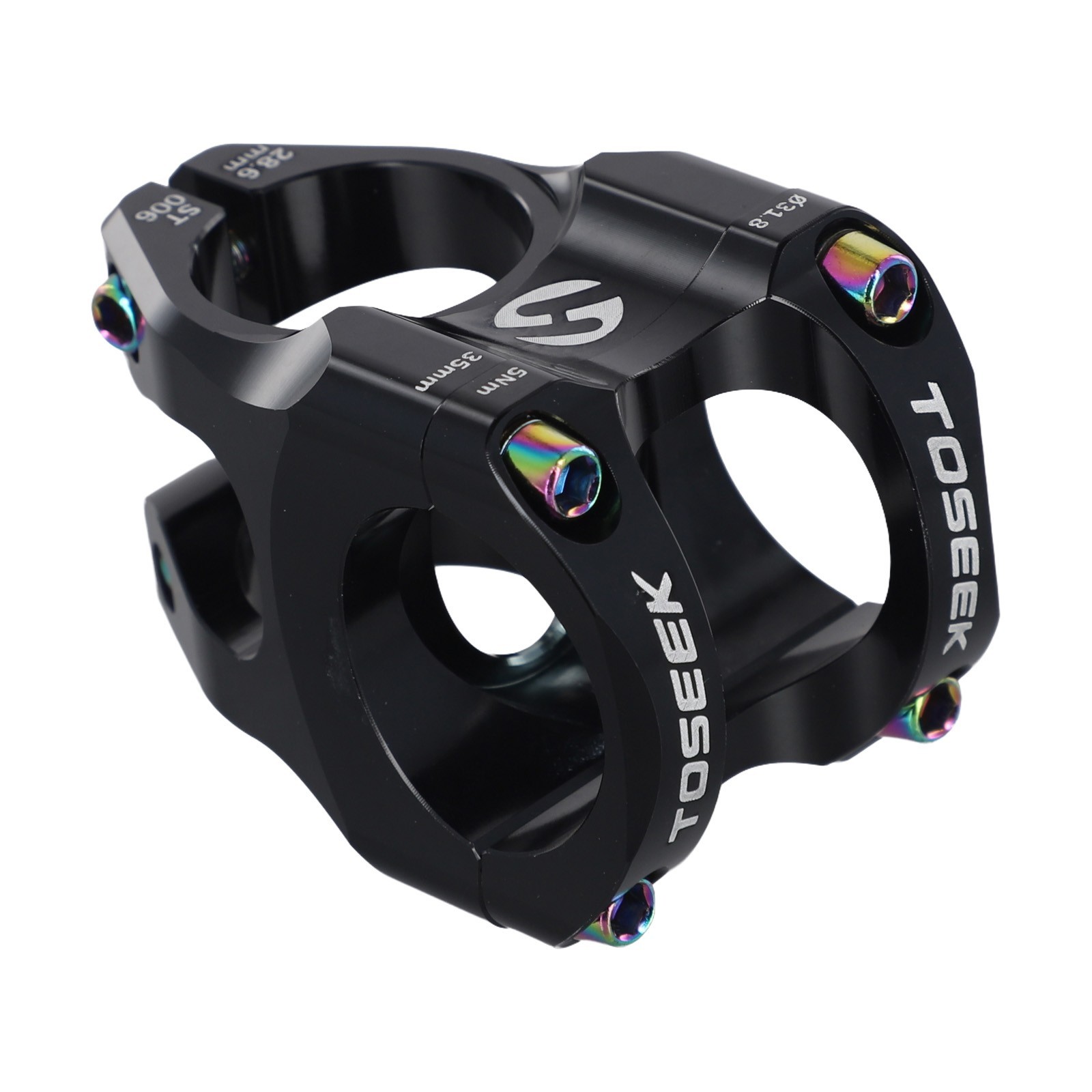 Mirror Polished DH AMEnduro CNC Bicycle Stem for Mountain Bikes 31 8mm