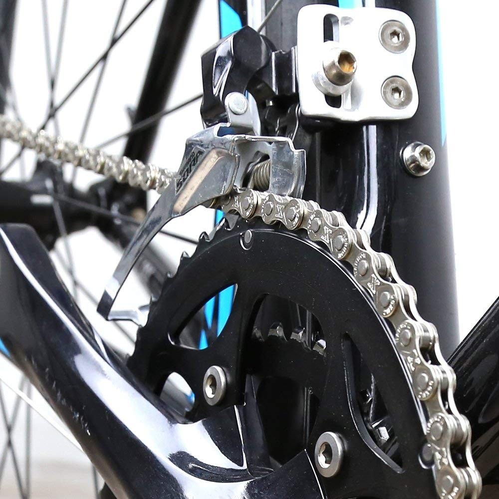 Smooth-Operating 6/7/8 Speed Bike Chain – 116 Links, Easy to Disassemble & Clean