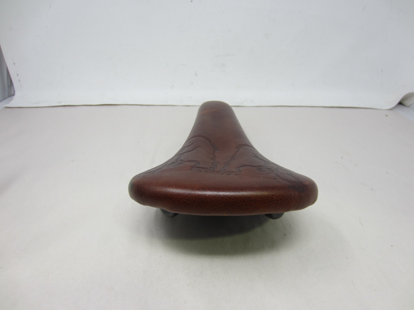 Chromag 140mm Wide Trailmaster LTD Brown Leather Saddle W/ CrMo Rails 360g