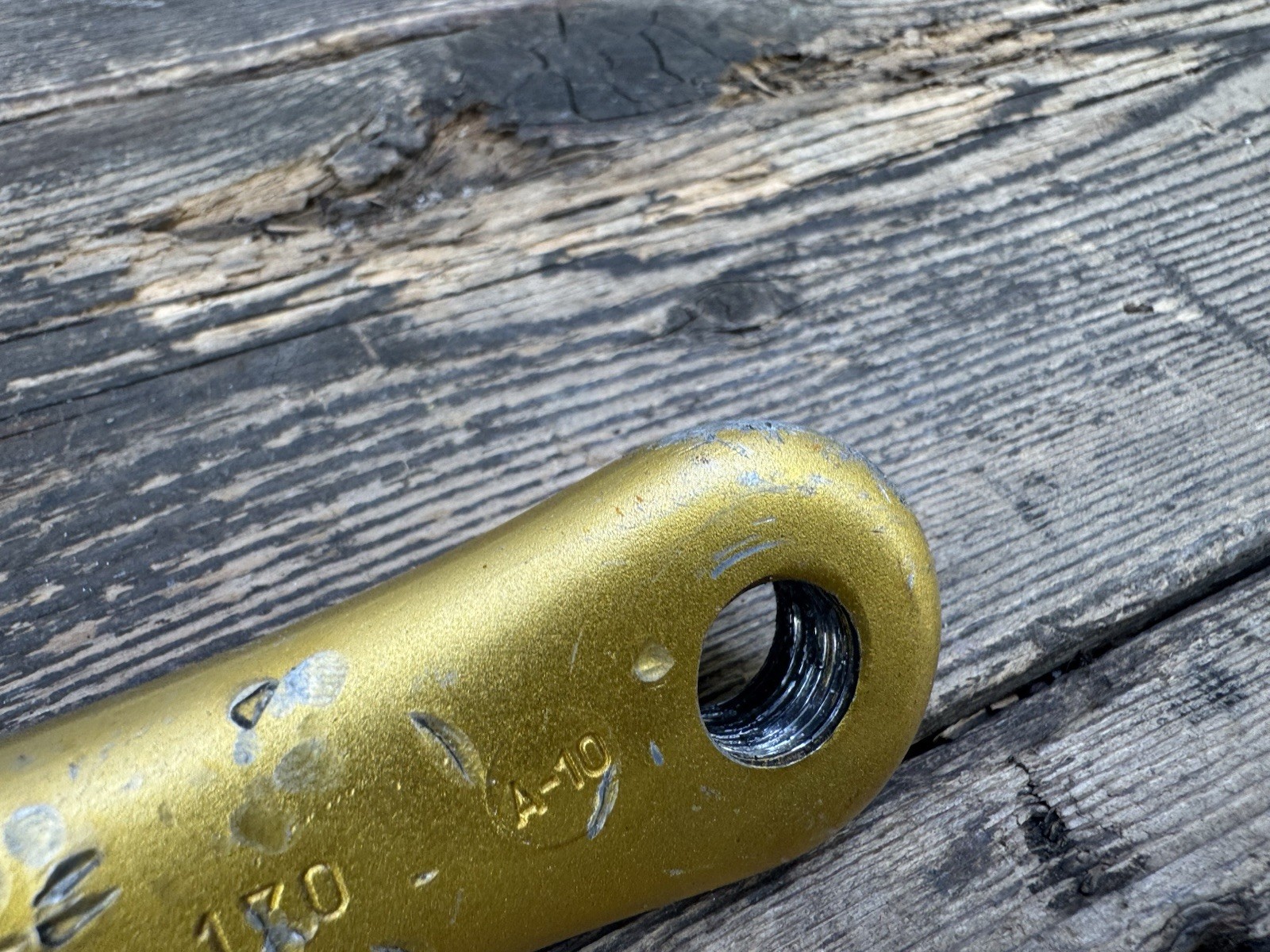 Sugino Maxy Cross 170 Crank Arms 110 Bmx Gold