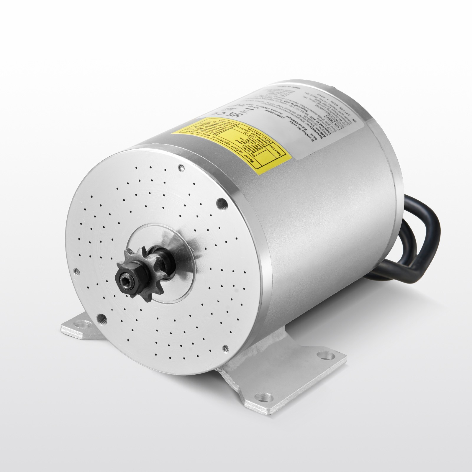 Uimoso 48V 1800W Brushless DC Motor Kit with Enhanced Controller, 4500RPM Speed