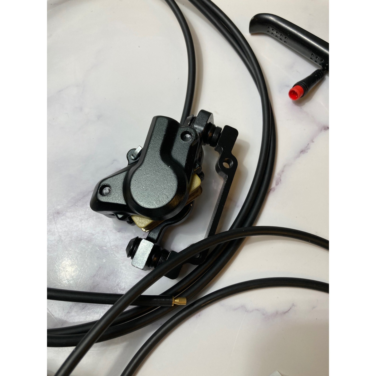 ZTZ Cycling Electric Bike Hydraulic Disc Brake Set Black Front Rear