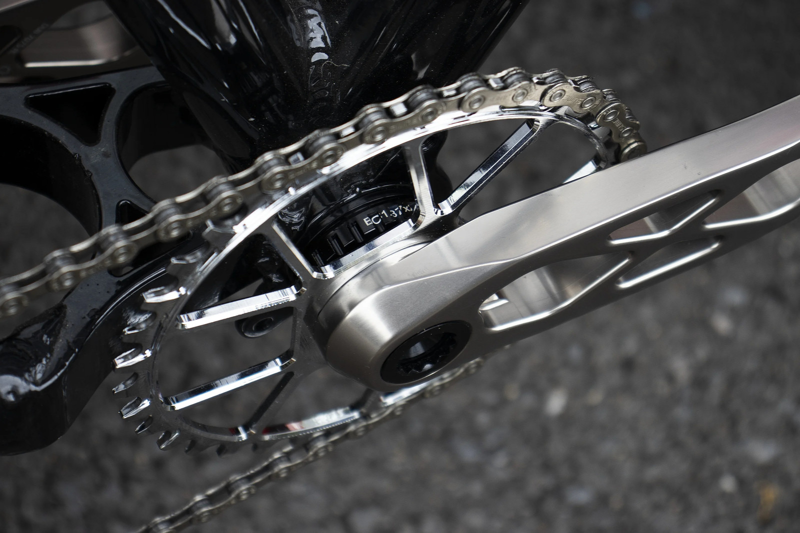 Mountain Bicycle Crankset 165mm 170mm 175mm Hollow Bike Crank Chainring 32-38T