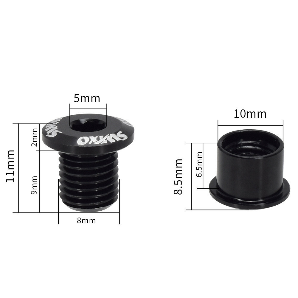 Cycling Crank Chainring Screws Fasteners Bolt Folding MTB Road Bike Bolts Screws